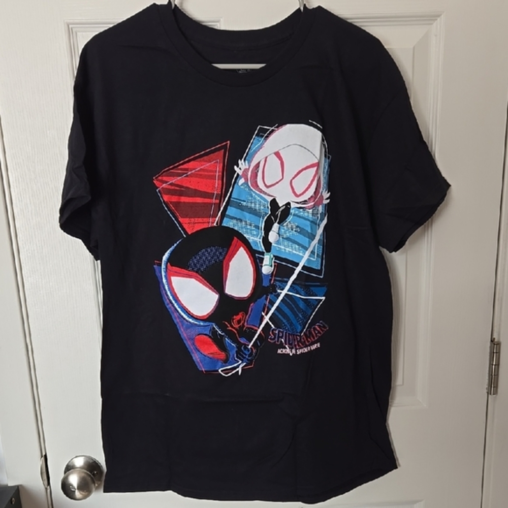 Marvel Spider-Man Black Tee - Short Sleeve